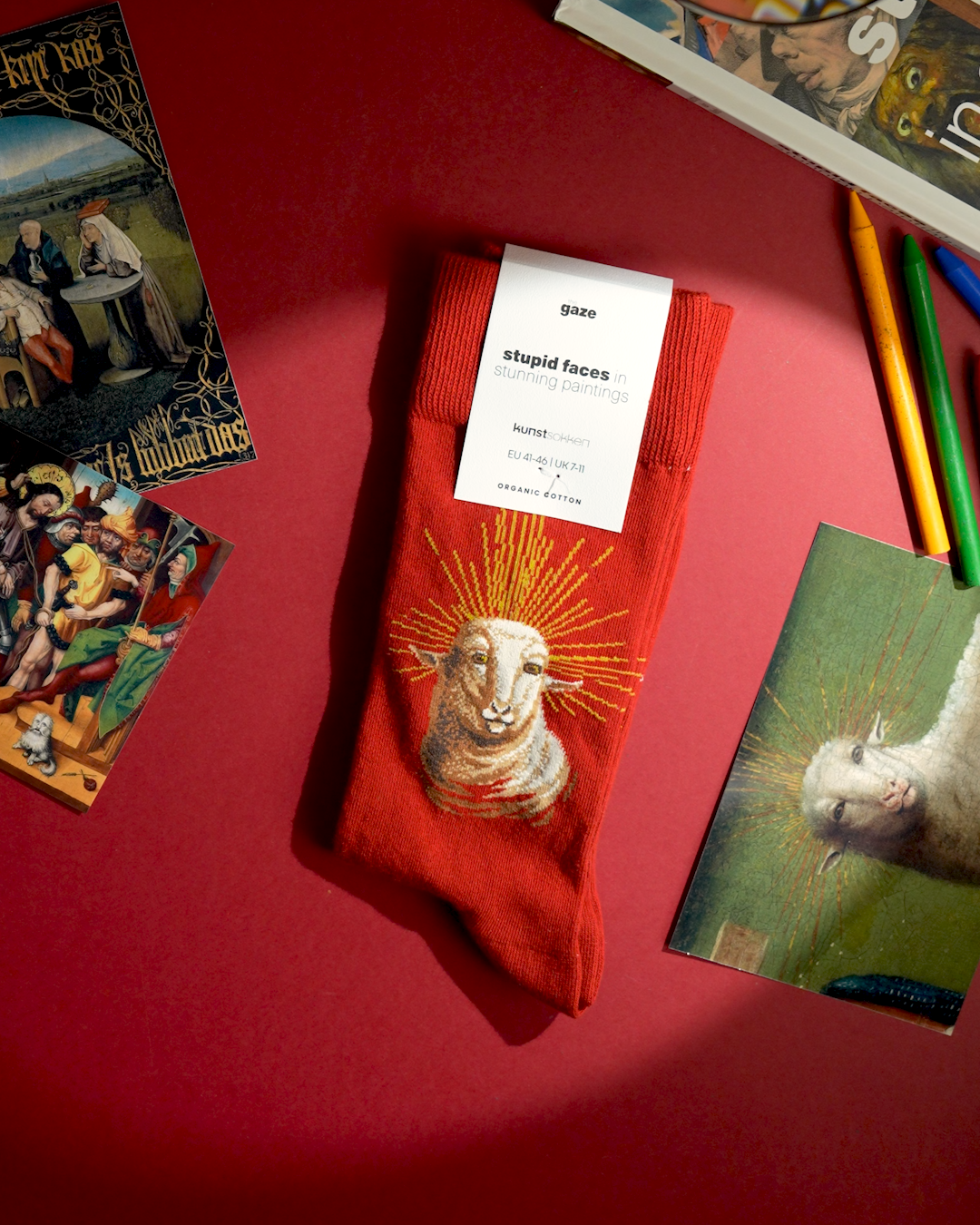 Stunning Art Socks - Holy Lamb