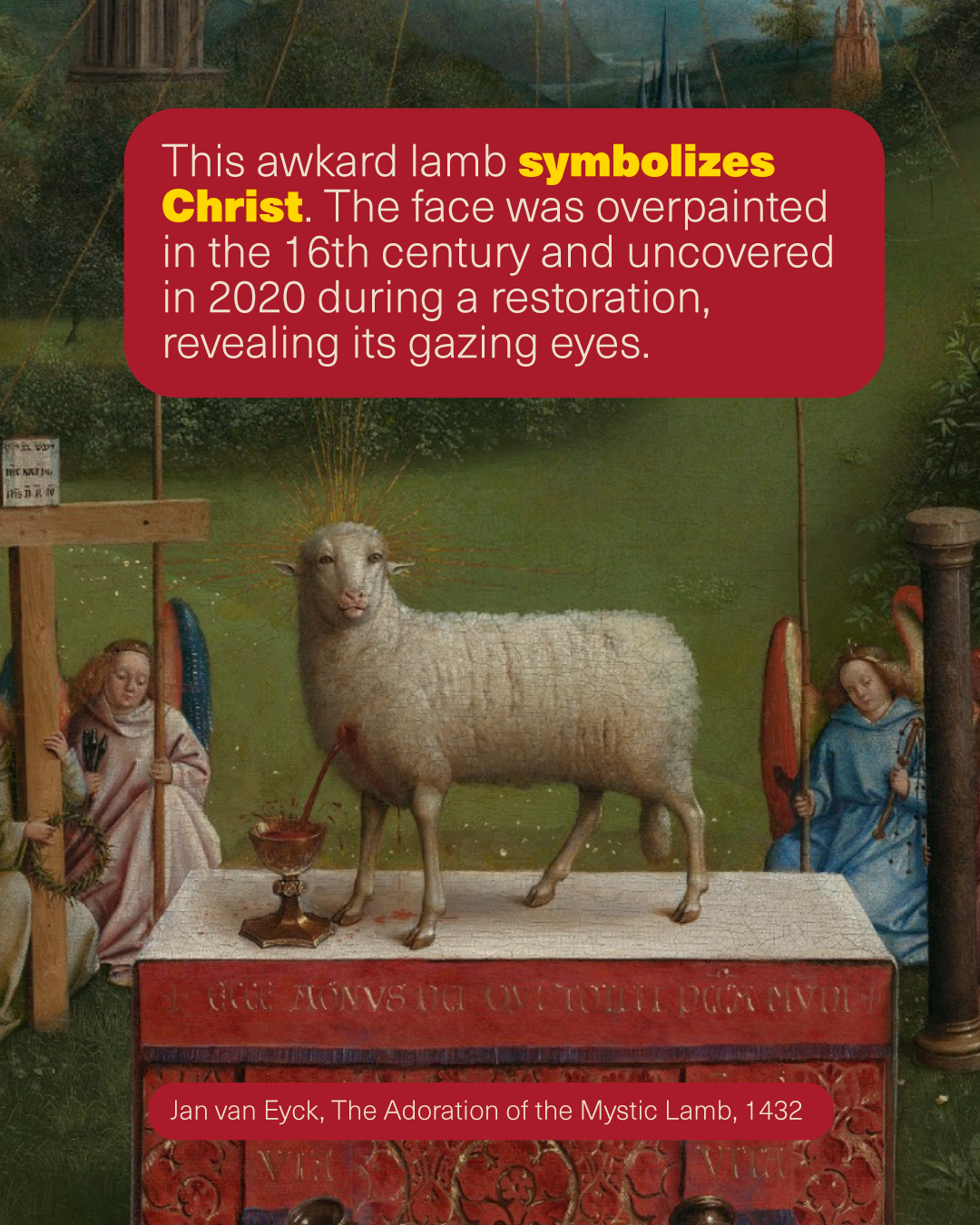 Stunning Art Socks - Holy Lamb
