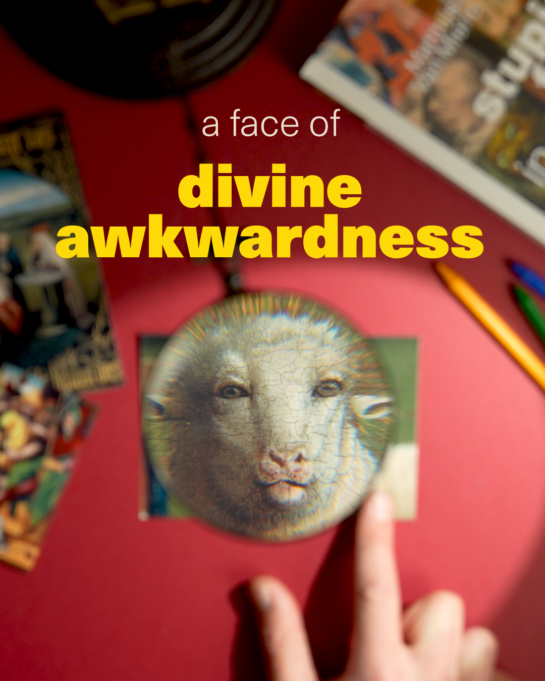 Stunning Art Socks - Holy Lamb