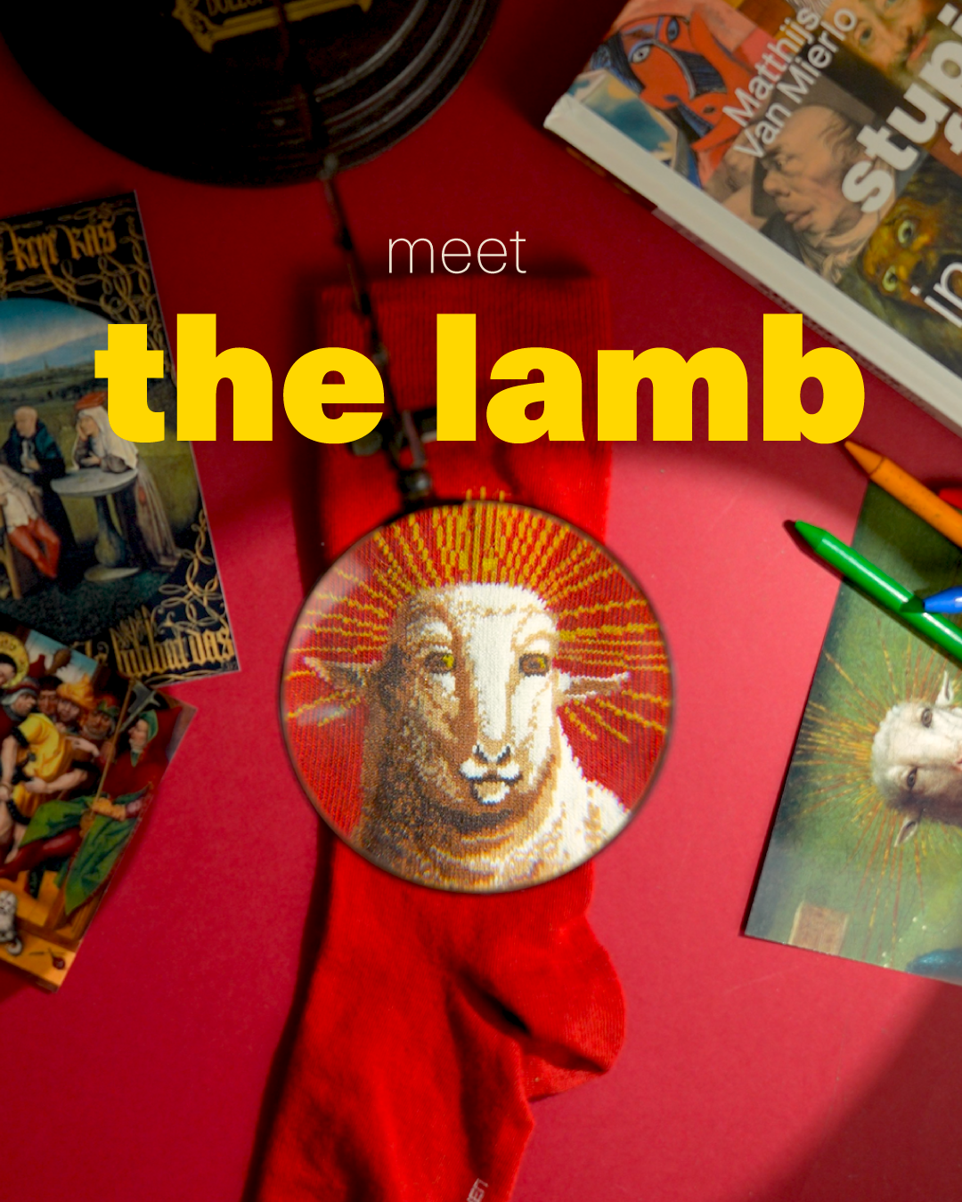 Stunning Art Socks - Holy Lamb